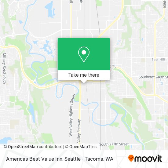 Americas Best Value Inn map