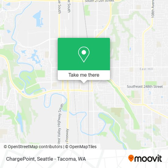 Mapa de ChargePoint