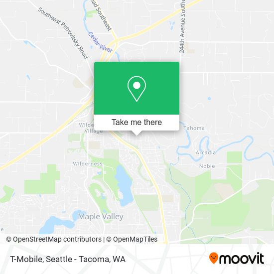 T-Mobile map