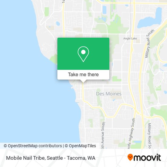 Mobile Nail Tribe map