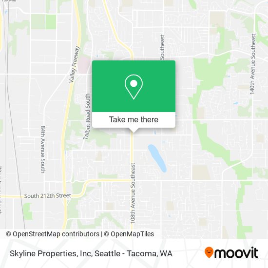 Skyline Properties, Inc map