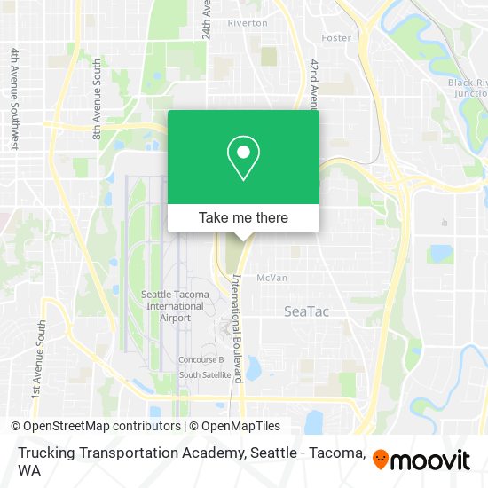 Trucking Transportation Academy map