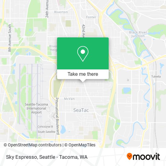 Mapa de Sky Espresso
