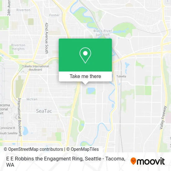 E E Robbins the Engagment Ring map