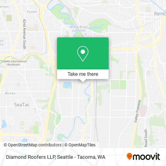 Diamond Roofers LLP map