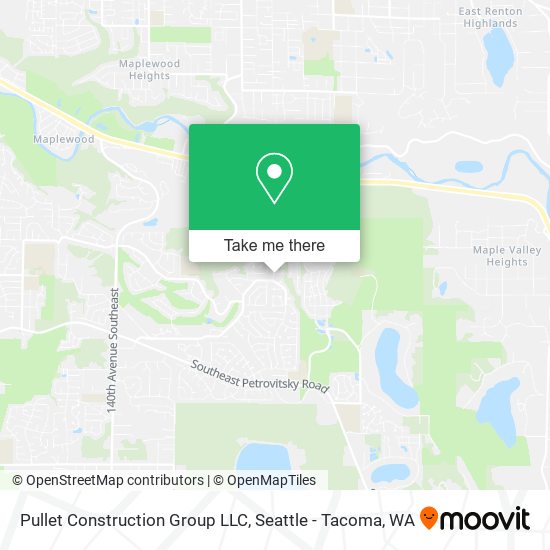 Pullet Construction Group LLC map