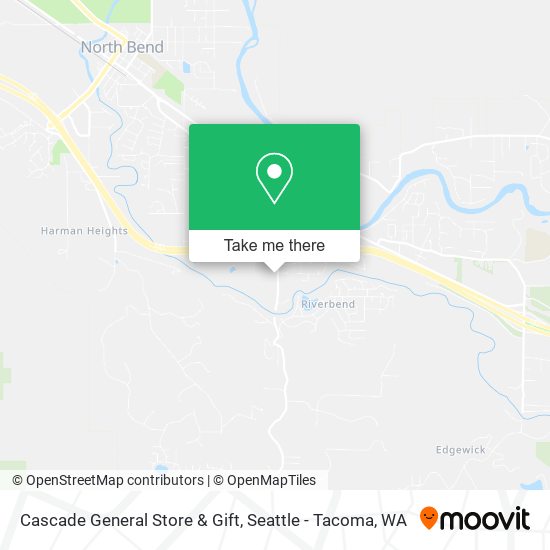 Mapa de Cascade General Store & Gift