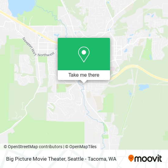 Mapa de Big Picture Movie Theater