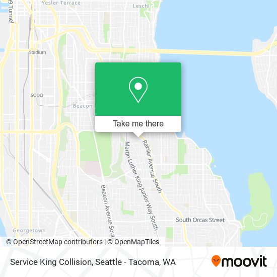 Service King Collision map