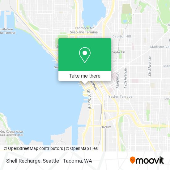 Shell Recharge map