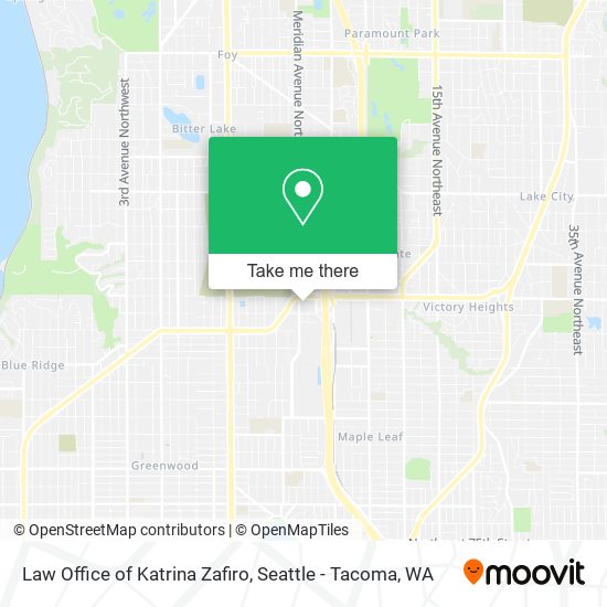 Mapa de Law Office of Katrina Zafiro