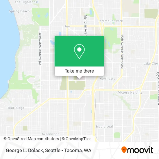 George L. Dolack map