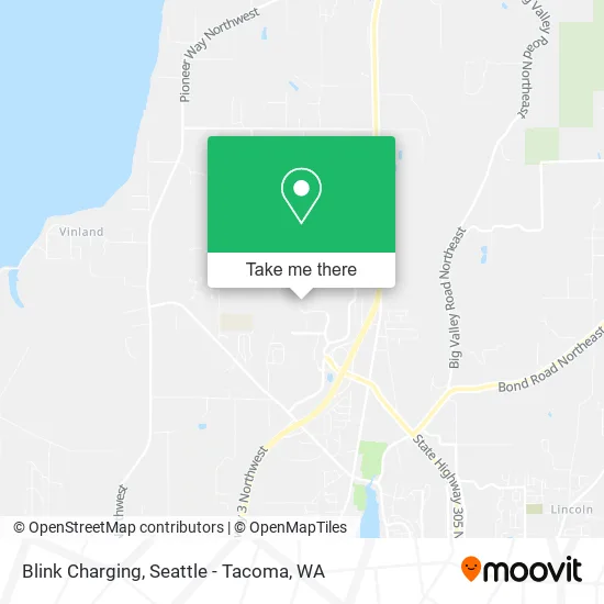 Blink Charging map