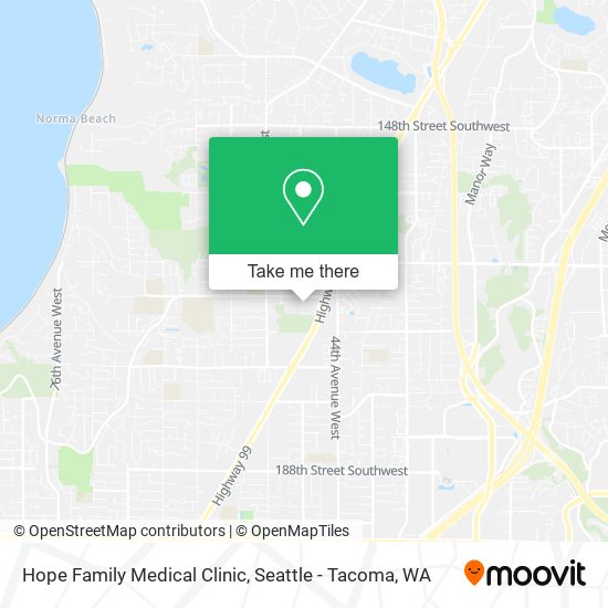Mapa de Hope Family Medical Clinic