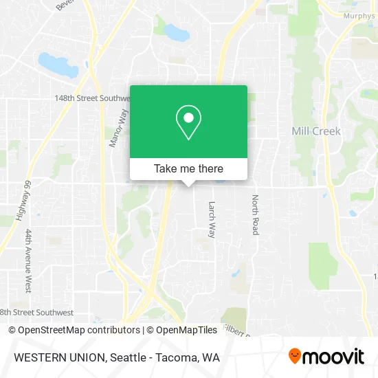 Mapa de WESTERN UNION