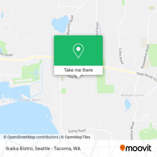 Mapa de Ikaika Bistro