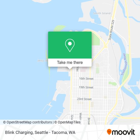 Blink Charging map