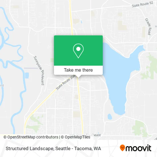 Structured Landscape map