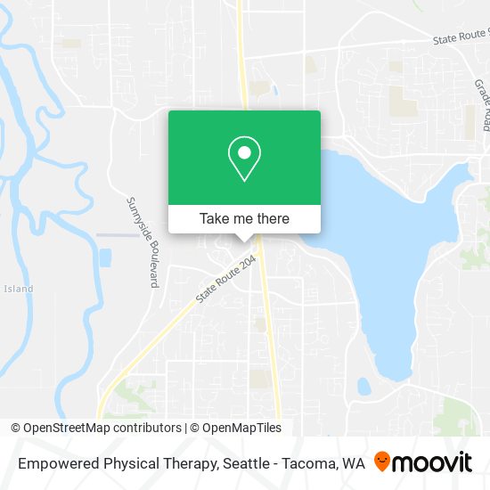 Empowered Physical Therapy map