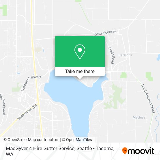 MacGyver 4 Hire Gutter Service map