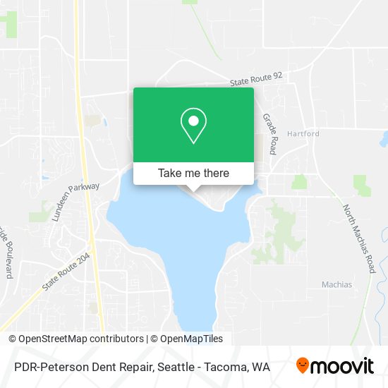 PDR-Peterson Dent Repair map
