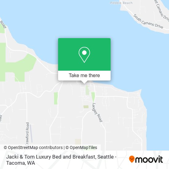 Jacki & Tom Luxury Bed and Breakfast map