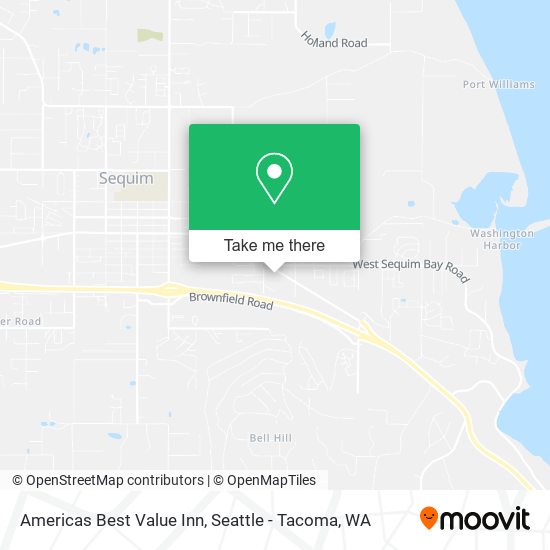 Mapa de Americas Best Value Inn