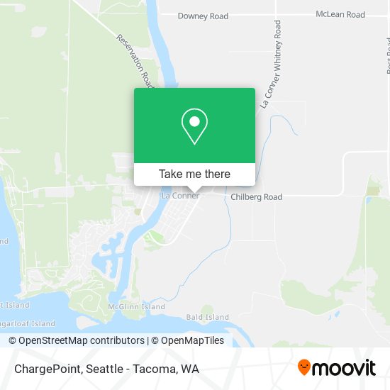 Mapa de ChargePoint