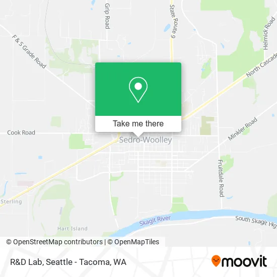 R&D Lab map