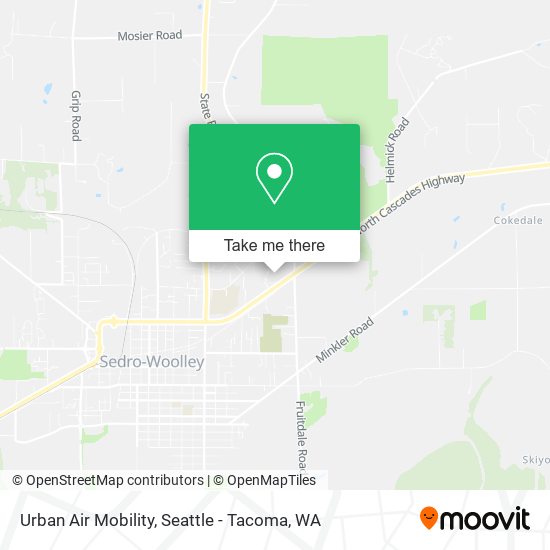 Urban Air Mobility map