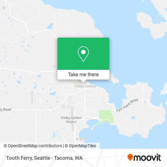 Tooth Ferry map