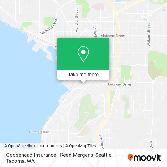 Mapa de Goosehead Insurance - Reed Mergens