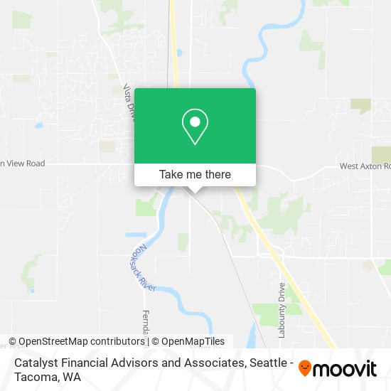 Catalyst Financial Advisors and Associates map