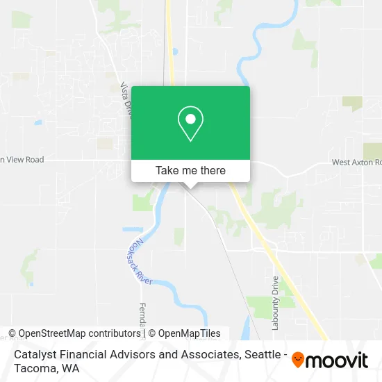 Catalyst Financial Advisors and Associates map