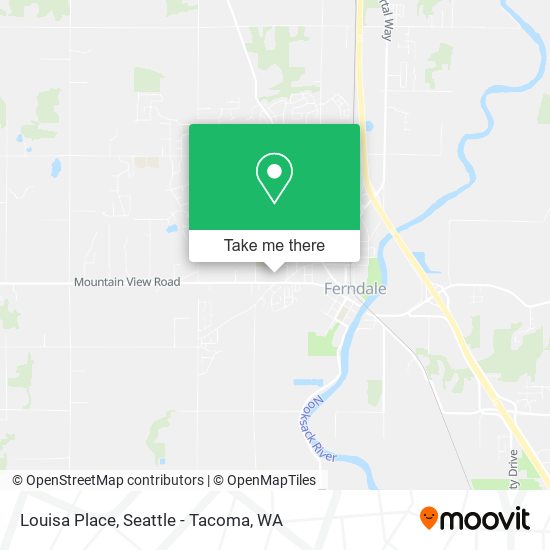 Louisa Place map