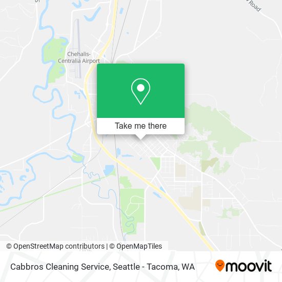 Mapa de Cabbros Cleaning Service
