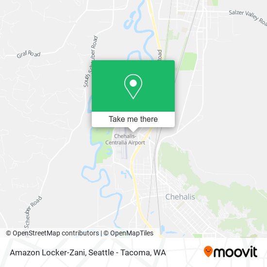 Mapa de Amazon Locker-Zani