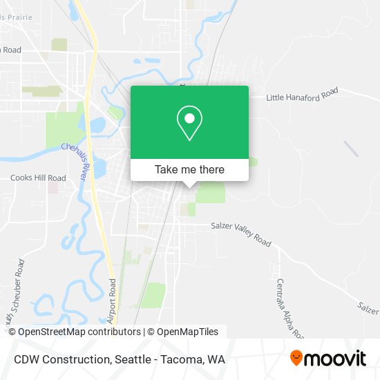 CDW Construction map
