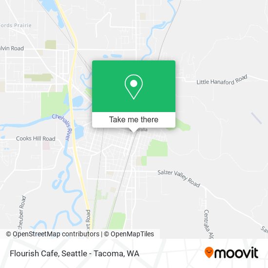 Flourish Cafe map