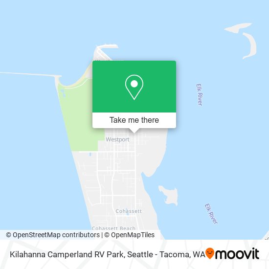 Mapa de Kilahanna Camperland RV Park