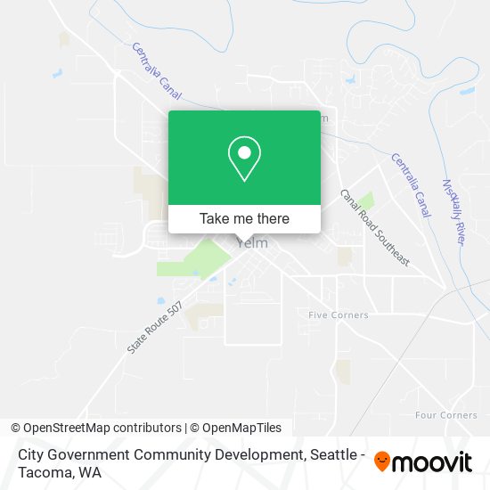 Mapa de City Government Community Development