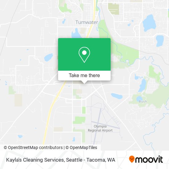 Mapa de Kayla's Cleaning Services