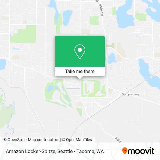 Amazon Locker-Spitze map