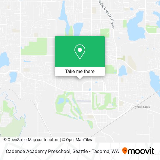 Cadence Academy Preschool map