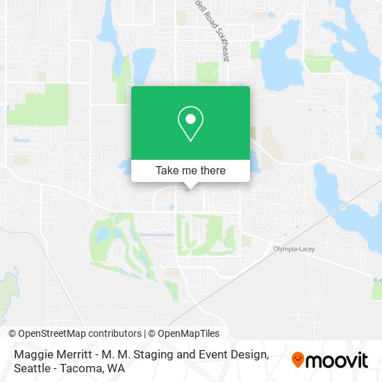 Maggie Merritt - M. M. Staging and Event Design map