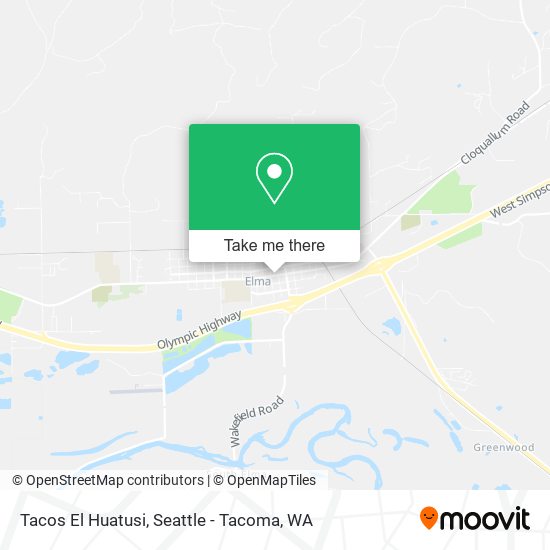 Mapa de Tacos El Huatusi
