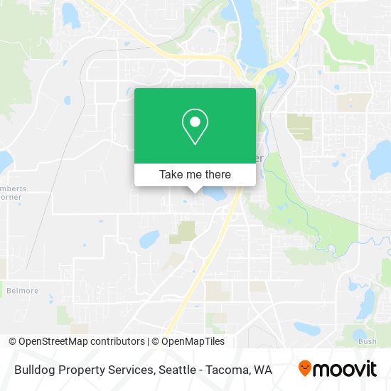 Mapa de Bulldog Property Services