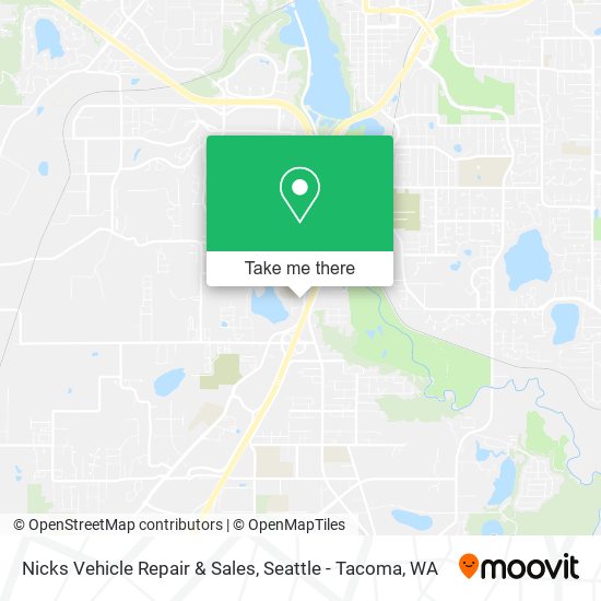 Mapa de Nicks Vehicle Repair & Sales