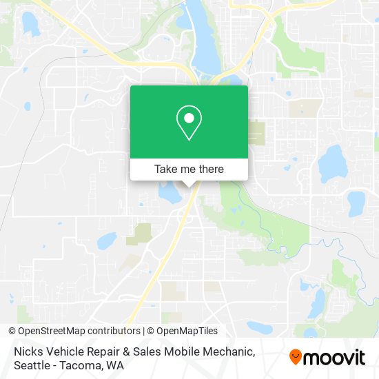 Mapa de Nicks Vehicle Repair & Sales Mobile Mechanic