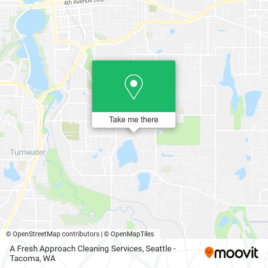 A Fresh Approach Cleaning Services map